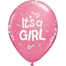 It's a Girl Baby Shower Balloons 10 