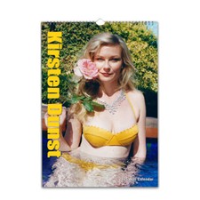 Beautiful Kirsten Dunst Full Photo calendar 2026/27 personalised Choose Start