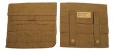 Military Issued(Eagle) Coyote Side Plate Pocket-NEW