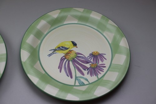 Lenox Summer Greetings 8 1/2" Plates By Catherine McClung, Set Of 4 - Picture 3 of 10