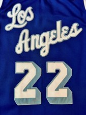 Los Angeles Lakers ELGIN BAYLOR Mitchell & Ness 1961-62 throwback size 50 Blue