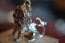 Charivari Anhänger großer Bayerische Löwe 925 Sterlingsilber