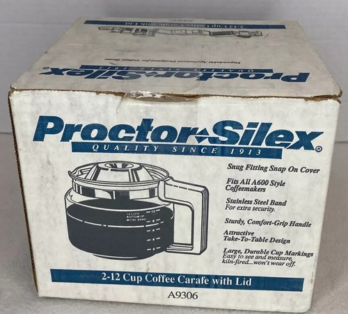 Proctor Silex Coffee Maker Replacement 