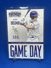 2015 Panini Contenders Game Day Alex Bregman LSU Baseball Card #2