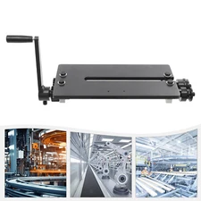 Manual Sheet Metal Bead Roller Machine Bender 12 inch Throat Depth with 6 Dies