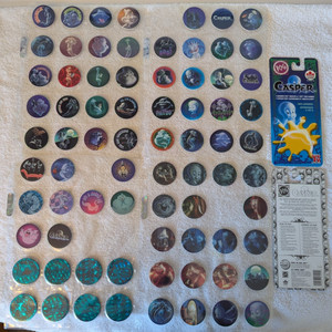 Lot De Pogs Casper Classiques - Numéros 23 à 40 - Année 1995 - Occasion