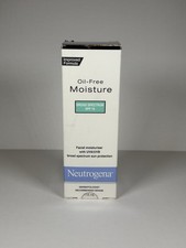 New Damaged Box Neutrogena Oil Free Moisturize Facial SPF15 Sunscreen UVA UVB