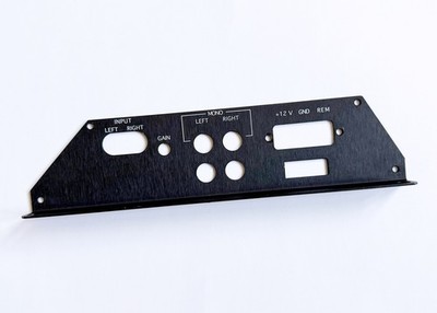 LINEAR POWER LP AND DPS AMPLIFIER SIDE PLATE ~ RARE ~ FITS 2 CHANNEL AMPS