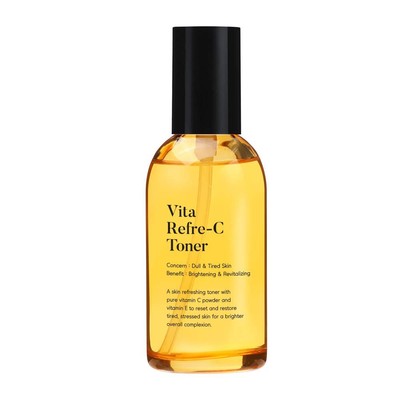 TIAM Vita Refre-C Toner, Pure Vitamin C, Vitamin E Toner (100ml 3.38 fl oz)