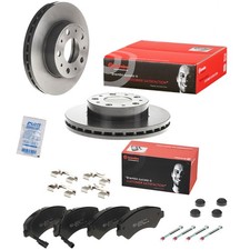 Brembo Bremsscheiben 300mm + Bremsbeläge Vorne passend für Fiat Ducato 2.3 115
