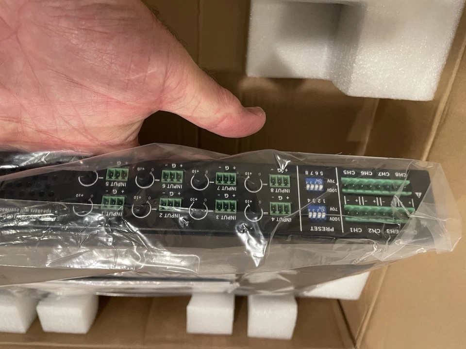 Rane Zone Power Eight 8-Channel 70V/100V Amplifier new in box - Image 2 of 4