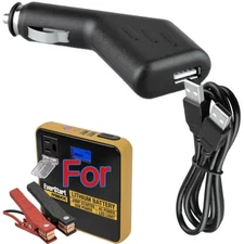 Car Charger For EverStart Maxx SS120LE 800 Peak Amp Jump Starter Power Supply