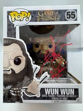 IAN WHYTE signed Autogramm Funko Pop WUN WUN in Person autograph ACOA