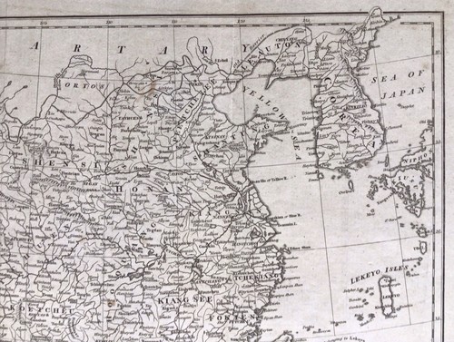 Antique Map of China Robert Wilkinson 1809 Rare Korea Taiwan - Picture 7 of 9