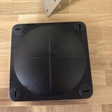 Wiska Combi 308/5 Black Electrical Junction Box 85 x 51mm Weatherproof IP66 20mm