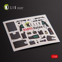 Rafale C - Interior 3D Decal (Acad/Rev) / 1:48