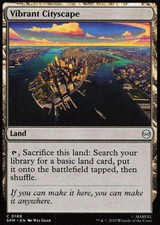 VIBRANT CITYSCAPE 188 C Marvel's Spider-Man Magic: The Gathering NM