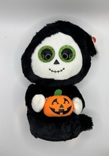 TY Beanie Boos - 6" TREATS the GHOST (glitter eyes) - GOOD CONDITION - RETIRED