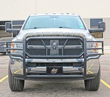Steelcraft Heavy Duty Semi Gloss Black Grille Guard | Fits 2010-2018 Ram 2500