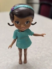 Disney Jr. Just Play Doc McStuffins Plastic Figure 3.5" Dress
