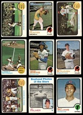 1973 Topps Baseball Near Complete Set / Lot 2.5 - GD+ 7169189 (308 / 660 cards)