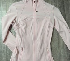Lululemon Define Nulu Pink Jacket Strawberry Milkshake, Full Length, Size 10
