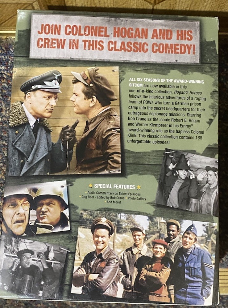 海外輸入盤　Hogan's Heroes　コンプリートDVD-BOX HOGAN'S HEROES THE COMPLETE SERIES BOX BLU-RAY SET BOB CRANE