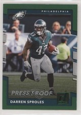 2017 Panini Donruss Press Proof Green Darren Sproles #93 2i2