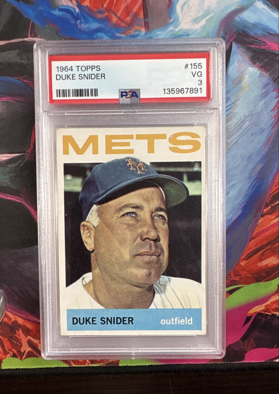 1964 Topps - Duke Snider #155 PSA 3