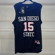 (M) Nike Kawhi Leonard #15 San Diego State Aztecs College Stitched Jersey