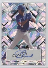 2022 Leaf Metal Silver Crystals 4/7 Reginald Preciado #BA-RP1 Auto 4z8