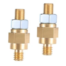 2 Pack Side Post Battery Terminal Adapter, Side Post to Top Posts Battery 