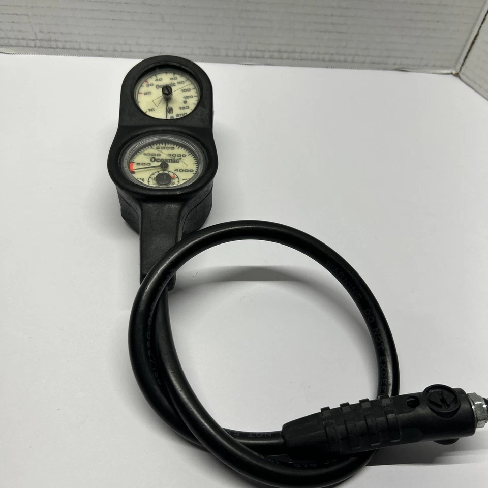 Consola Oceanic Scuba de doble calibre. Probado. Foto 4 de 4