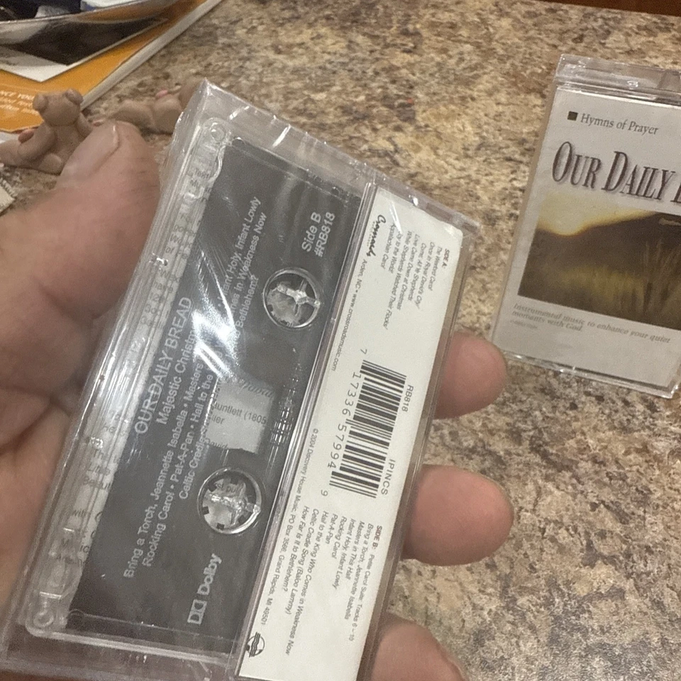Our Daily Bread~Majestic Christmas~Cassette Tape~SEALED/NEW & 1 Open Cassette - Image 4 of 4
