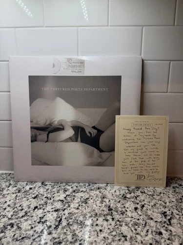 Taylor Swift - The Tortured Poets Department Vinyl w/ RSD Note Letter Card