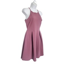 Haute Monde @ Forever 21 Fit n' Flare Skater Dress Size Medium Pink Mauve.