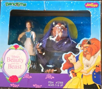 Just Toys Disney Beauty & The Beast Bend-Ems Figurine Set