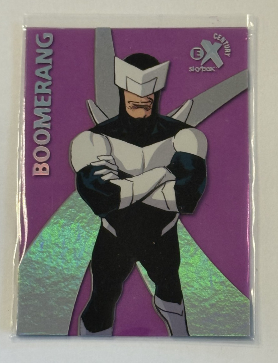 2017 Upper Deck Fleer Ultra Spider-Man Boomerang Ex Century And Now EX21 19/21
