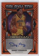 2024 Obsidian Galaxy Ink Electric Etch Orange Flood /99 Danny Granger Auto 0c3