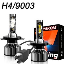 For Toyota Corolla 1998-2000 2pcs Front Led Headlight Kit Highlow Beam Bulbs