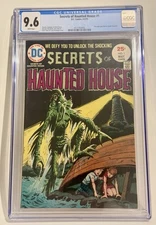 SECRETS OF HAUNTED HOUSE #1 * DC HORROR * 1975 * CGC 9.6 WP