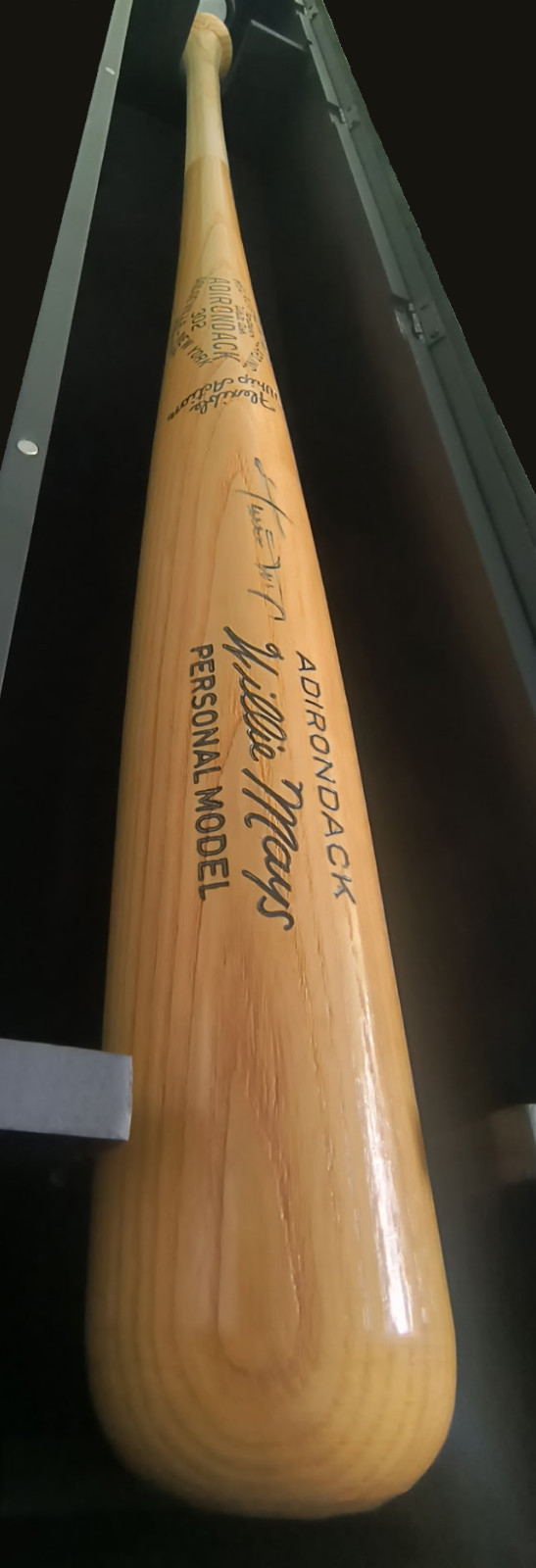 Willie Mays Autographed Signed Adirondack Model Baseball Bat PSA/DNA COA Auto view 2