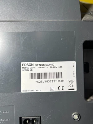 EPSON STYLUS DX 4450 Pour Pièces De Rechange - Photo 1/4
