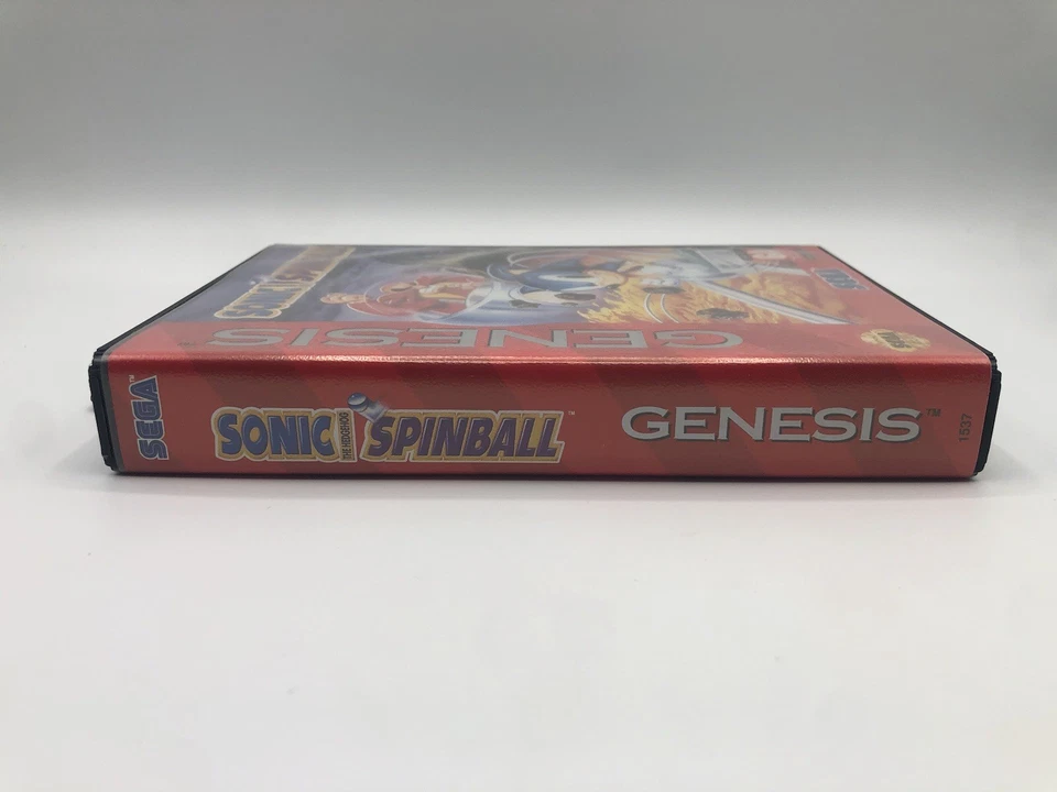 Sonic Spinball (Sega Genesis, 1993) CIB Complete w/ Manual Tested - Image 4 of 4
