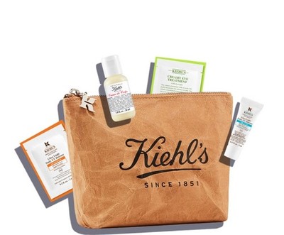 Kiehl's Since 1851 Hautpflege Geschenkset mit Beutel. Neu.