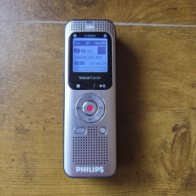 Philips DVT2010 Voicetracer Voice Recorder