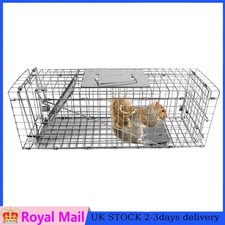 EXTRA LARGE Rat Squirrel Cage Trap Humane Live Animal Catcher Pest Control UK