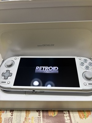BUNDLED Retroid Pocket 6 Silver 12GB RAM 256GB Storage Stick Top