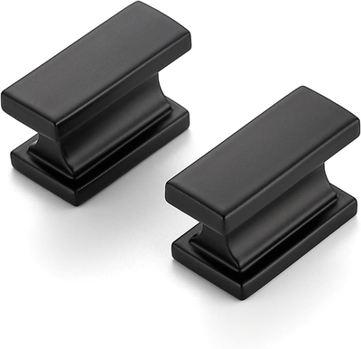 #ad 25 Pack Single Hole Matte Black Cabinet Pulls Heavy Duty Kitchen Drawer amp; Cupbo $57.95