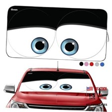 Truck Windshield Sun Shade for Car Windshield X-Large Universal Fit Black